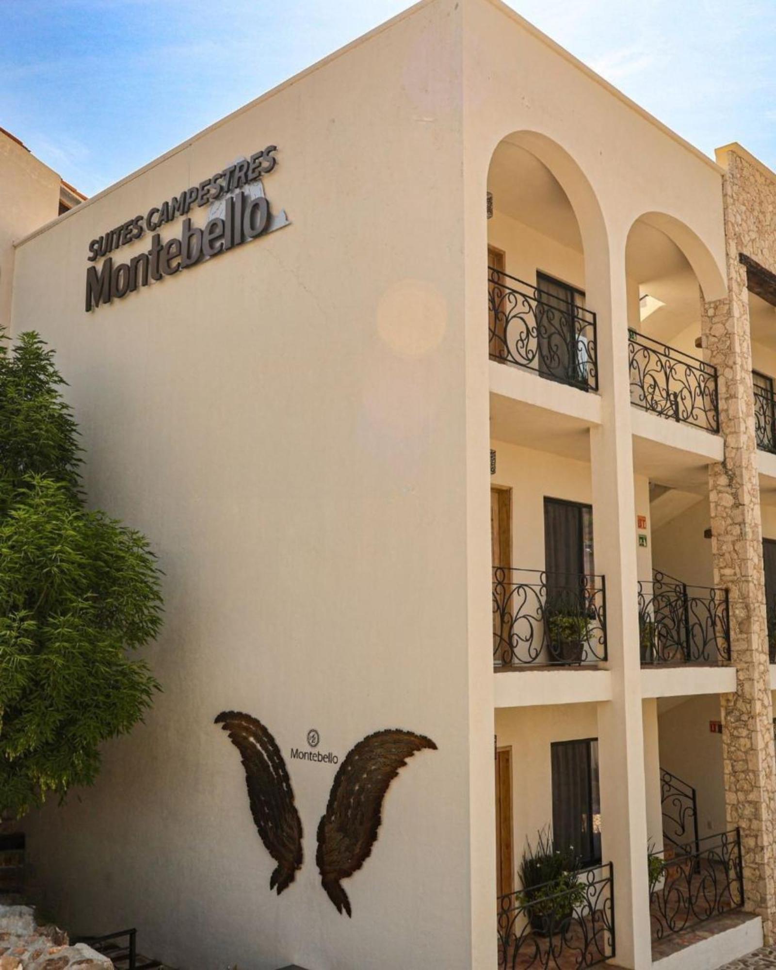 Suites Campestres Montebello 贝纳尔 外观 照片